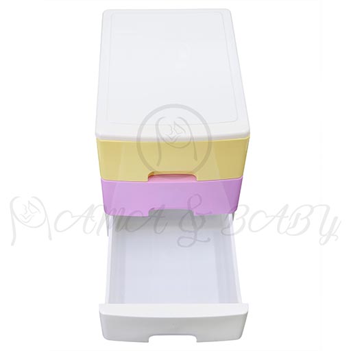 3LAYER MINI DRAWERS WITH HANDLE MULTI COLOUR HD17206