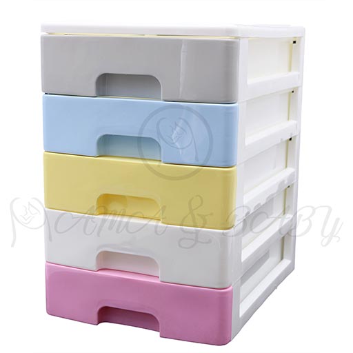 5LAYER MINI DRAWERS MULTI COLOUR BOX HD17209