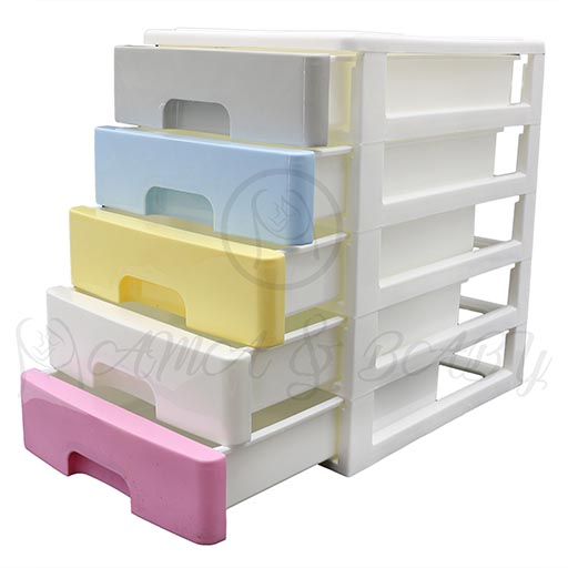 5LAYER MINI DRAWERS MULTI COLOUR BOX HD17209