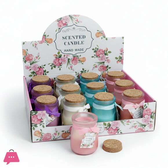 Scented Candle Glass 1 - Pcs