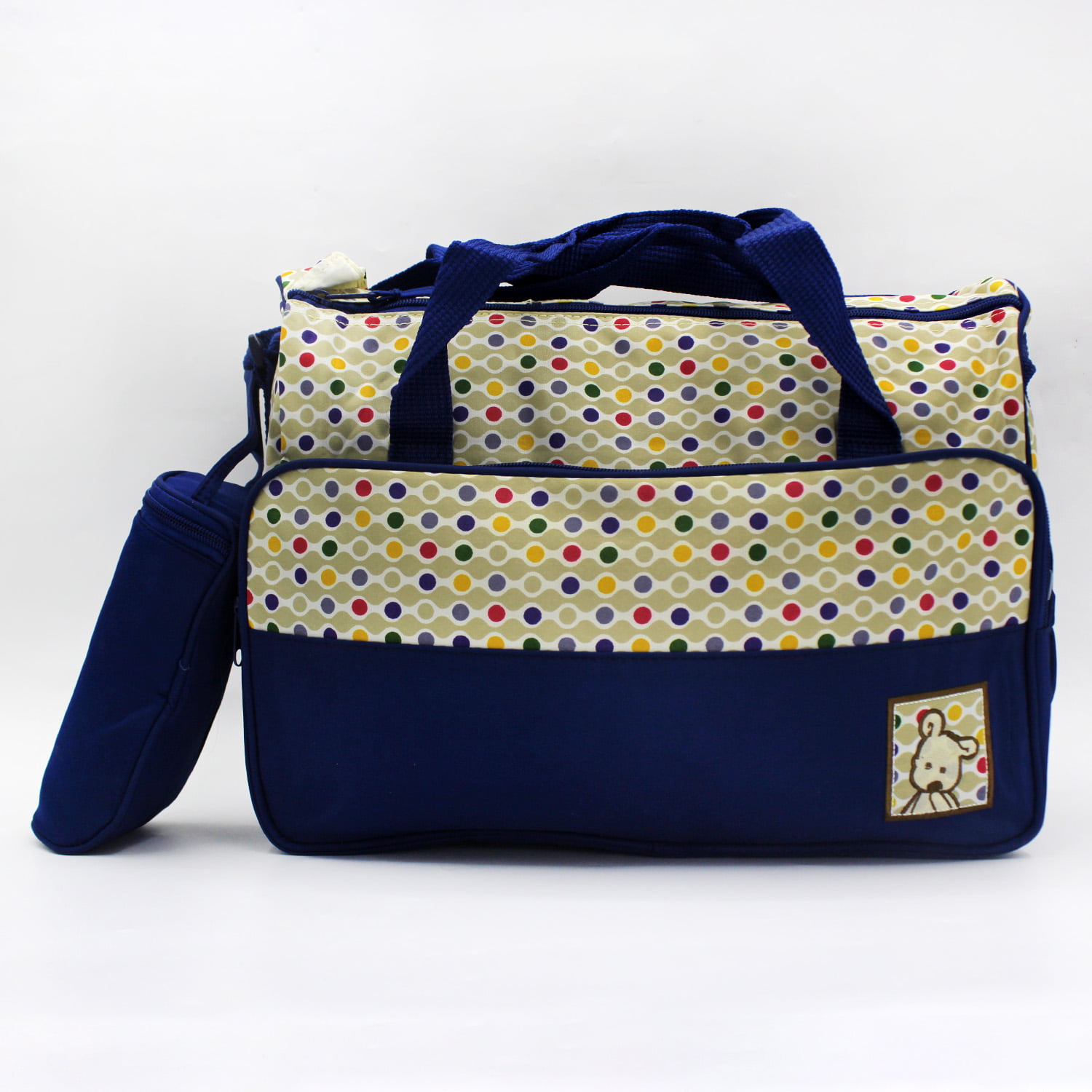 BABY BAG SINGLE DOT PRINT BEAR 831