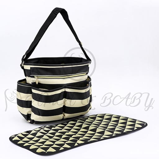 EXCLUSIVE DIAPER BAG SINGLE SKIN/BLACK LINING
