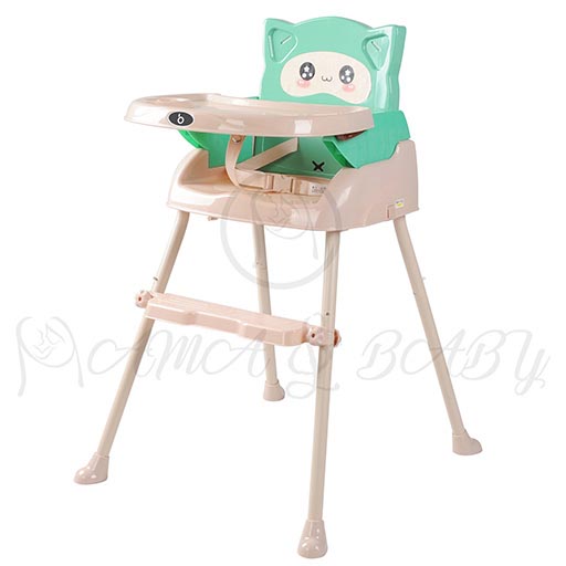 HIGH CHAIR 3IN1 GREEN QH1-716