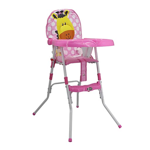 HIGH CHAIR GIRAFFE PINK 217C-909