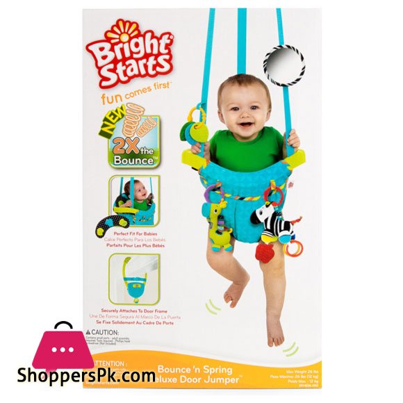 Bright Starts Bounce N Spring Deluxe Door Jumper