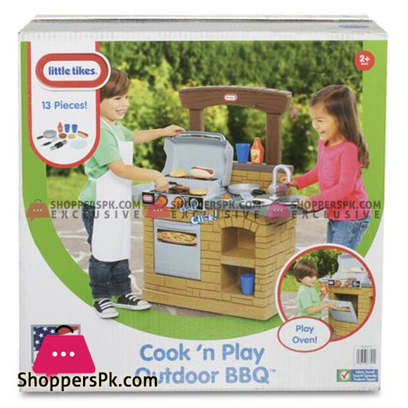 Little Tikes Cookn Play Outdoor BBQ Kids Play Kitchen Set LT633911