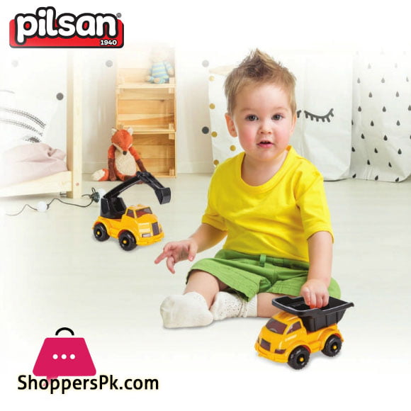 Pilsan Truva Construction Toy Friction Truck Turkey Made 06-626