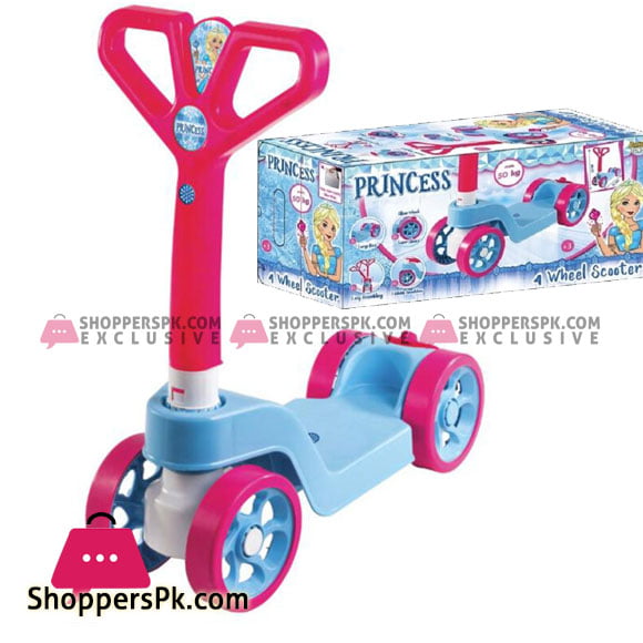 Princess 4 Wheel Scooter 3+Year Turkey Made FR58666