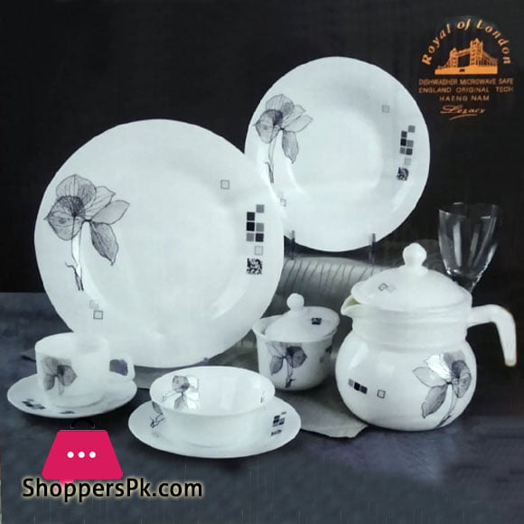 Royal of London 72 Piece Marble Dinner Set
