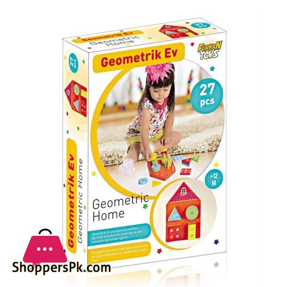 Turkey Made Educational Geometric House FR55825