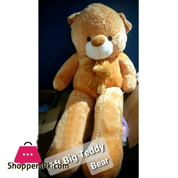 Large Stuff Teddy Bear with Frock 4-Feet 6FTXXL