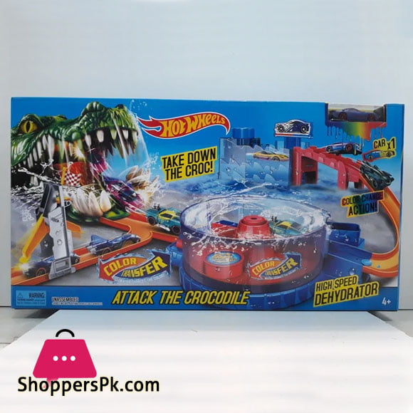 HOT WHEELS - Attack The Crocodile Alligator Hot Wheels Track