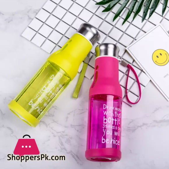 Water Bottle With Rope 600ML