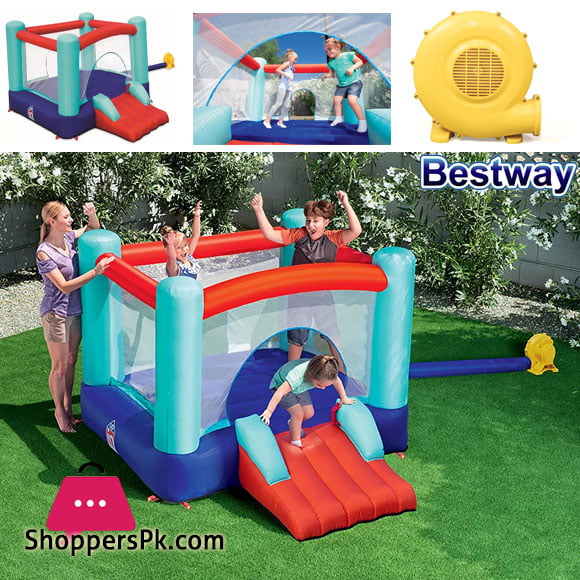 Bestway Inflatable Spring n Slide Park Jump-O-Lene - 53310