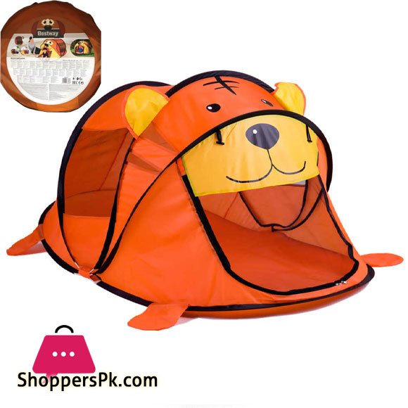 Bestway Puppy Play Tent Pop Up Portable Play Tent with Carry Case - 68018
