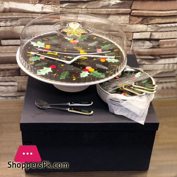 Ceramic Cake Serving Set 15 Pcs