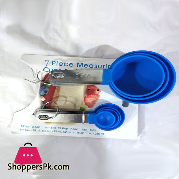 Stainless Steel Measuring Spoons 7 Pcs Set
