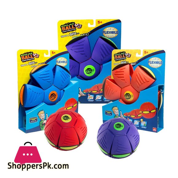 Phlat Ball Throw a Disc Catch a Ball Freezbe Ball