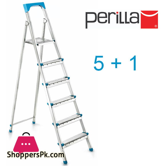 Straight Perilla Profile Ladder 5 + 1 Step GI200 11005 Turkey Made