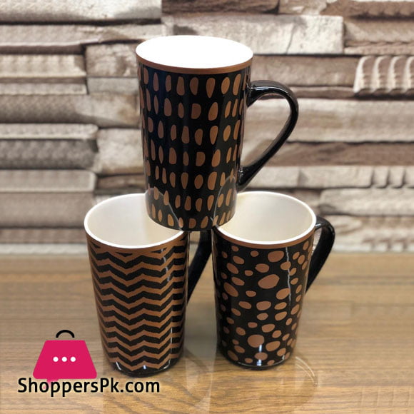 Jazzy Gold Mug ( Set of 6 ) 44-7