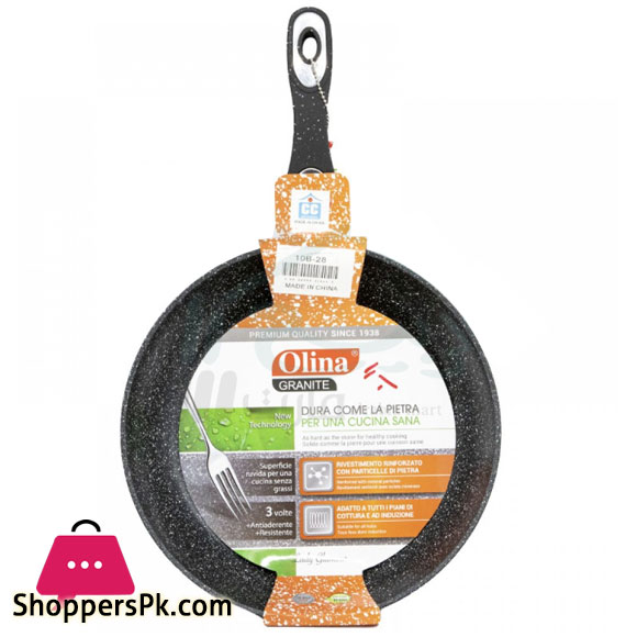 Olina Granite Marble Non-Stick Frying Pan ( 24CM )