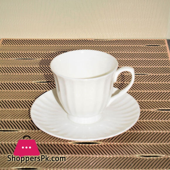 Solecasa Original Bone Cup & Saucer ( Set of 6 ) 996-3