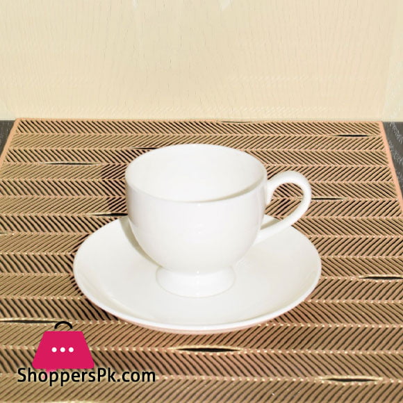 Solecasa Original Bone Cup & Saucer ( Set of 6 ) 996-4