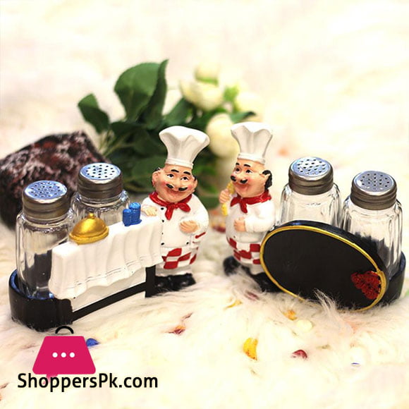 Fat Chef Salt and Pepper Set