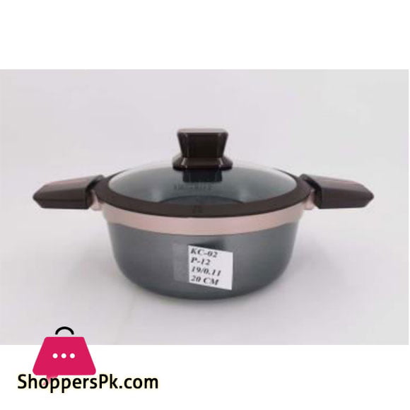 ALPENBURG DAGCHI WOK Black Coper 20 CM Germany Made #KC02
