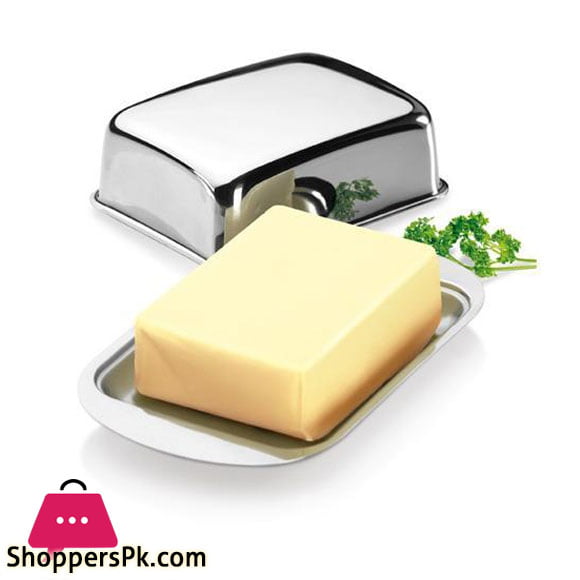 Tescoma Grand chef Stainless Steel Butter Holder Dish Italy Made #428630