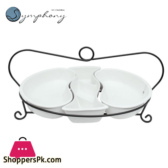 Symphony Tres Gourmet Serving Set 4 Pieces SYE2003