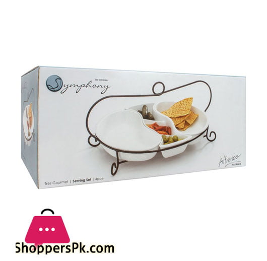 Symphony Tres Gourmet Serving Set 4 Pieces SYE2003