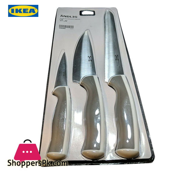 Ikea ANDLIG 3-piece knife Set Light