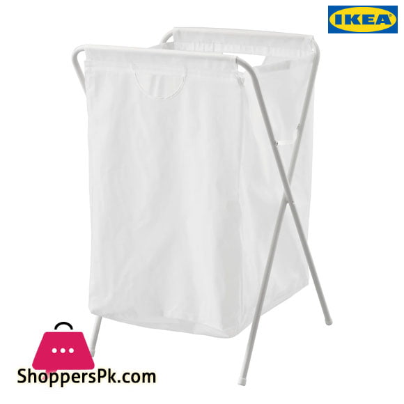 Ikea JALL Laundry bag with Stand White