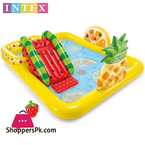 Intex Fun n Fruity Inflatable Play Center for Ages 2+ - 57158