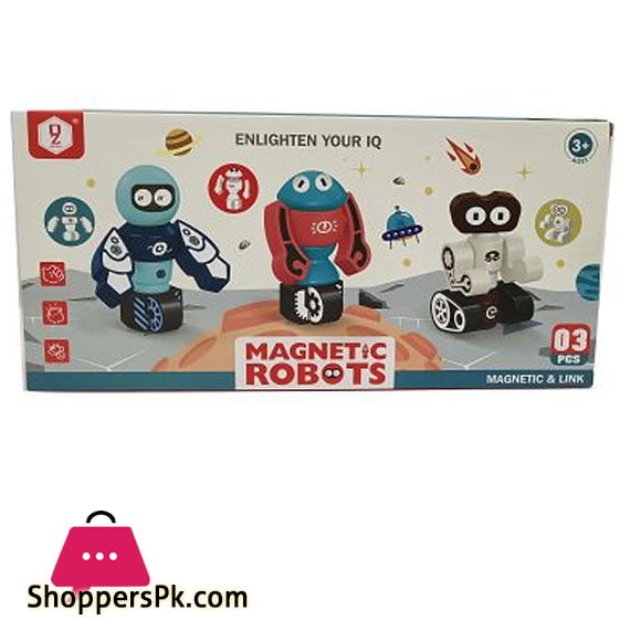 Magnetic Robots 03 Pieces