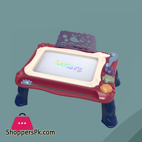 2 in 1 Magnetic Drawing Board Desk