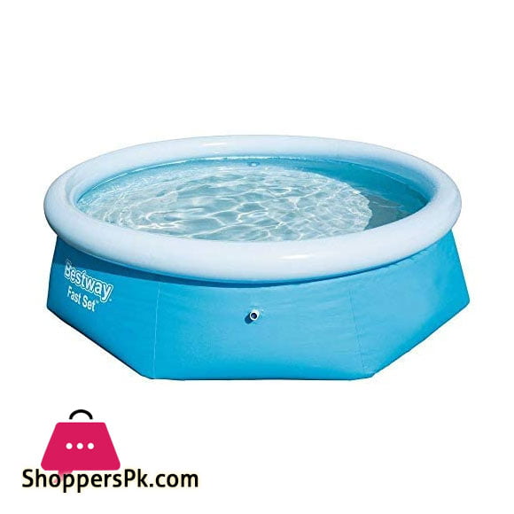 Bestway Fast Set Family Inflatable Swimming Pool - 57266 - 10 Feet x 30 Inch