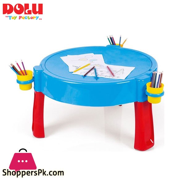 Dolu 3 in 1 Filled Water and Sand Activity Table - 3070 Turkey Made