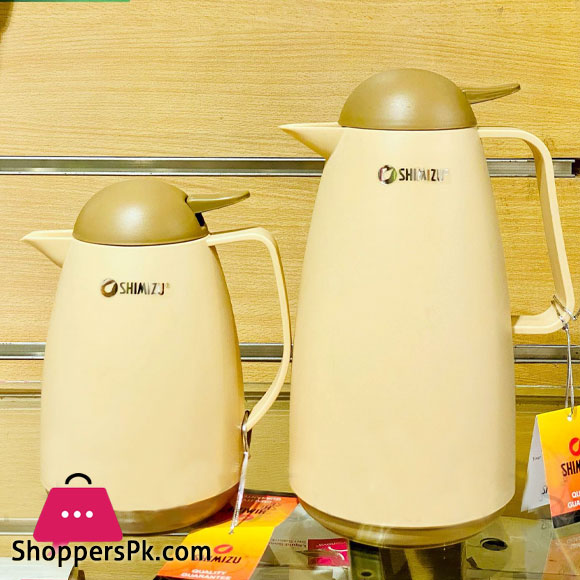 Genuine SHIMIZU Tea Coffee Flask With Glass Inside 1 Liter