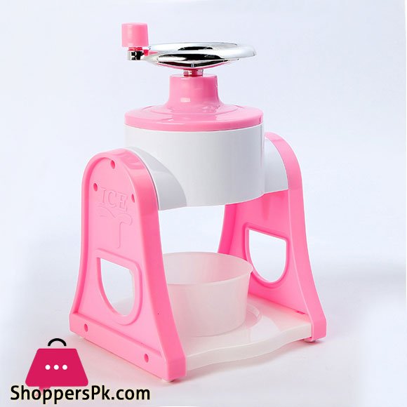 Manual Household Small Ice Crusher Slush Machine Mini Ice Crusher Hand-Cranking Ice Breaker Sheep Ice Sand