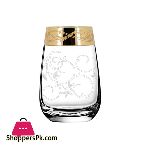 Promsiz Cocktail Glasses 6 Piece With Ultra Flower Pattern EAV102-2069/S