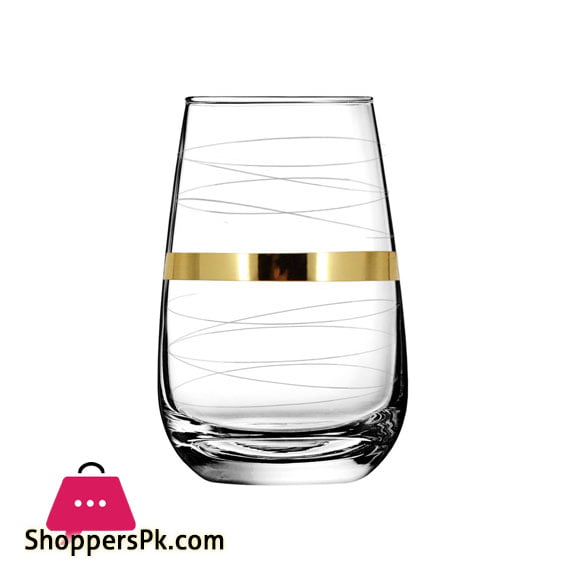 Promsiz Cocktail Glasses 6 Piece With Ultra Line Pattern EAV95-2069/S