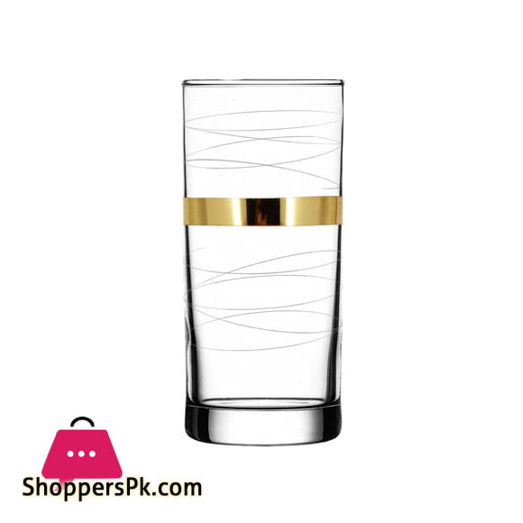 Promsiz Cocktail Glasses 6 Piece With Ultra Line Pattern EAV95-402/S