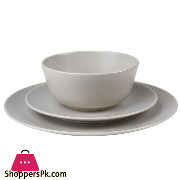 Shoppers Superior Quality 18 Pc Dinner Set – - Beige