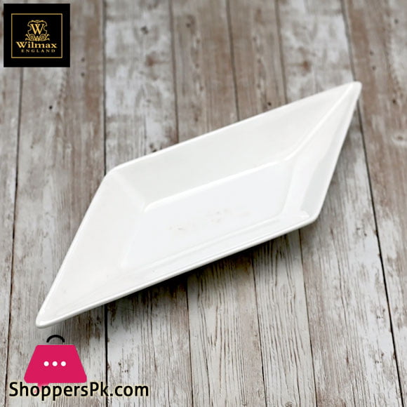 Wilmax Fine Porcelain Diamond Dish 12 Inch WL-992408-A