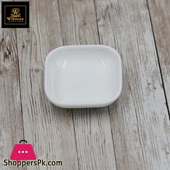 Wilmax Fine Porcelain Dish 2.75 x 2.75 Inch WL-992675-A