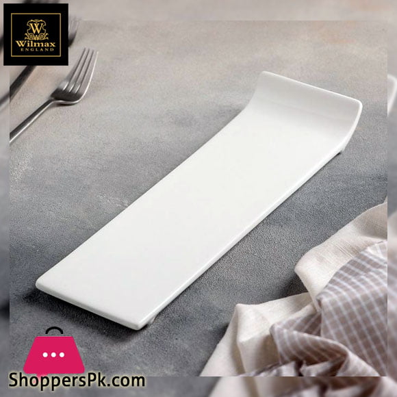 Wilmax Fine Porcelain Dish 12 x 4 Inch WL-992621-A