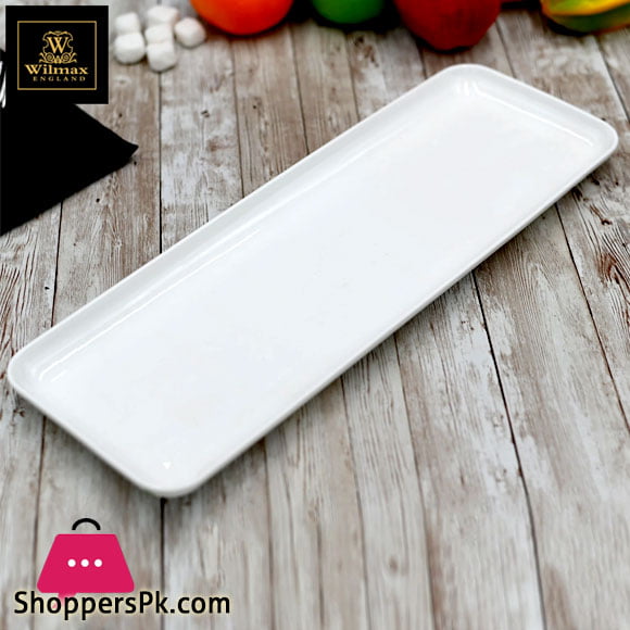 Wilmax Fine Porcelain Dish 16.25 x 6 Inch WL-992674-A