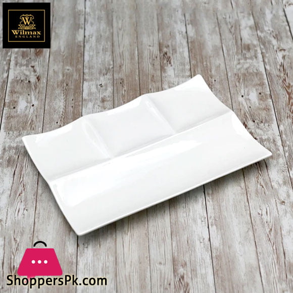 Wilmax Fine Porcelain Platter 12 x 8 Inch WL-992598-A